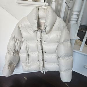 H&M oversized down puffer jacket